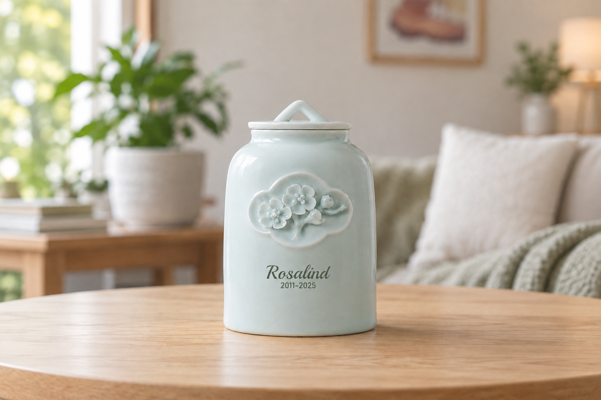 Where to Put a Pet Urn at Home (And What to Put Beside It)