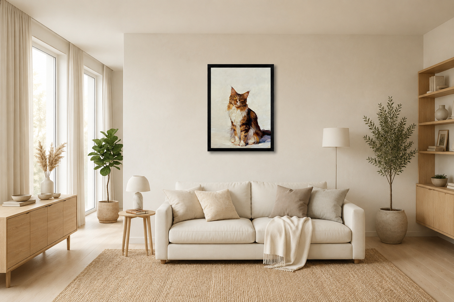 Custom Pet Portraits on Wood: The Wall Art Your Home (and Your Pet) Deserves