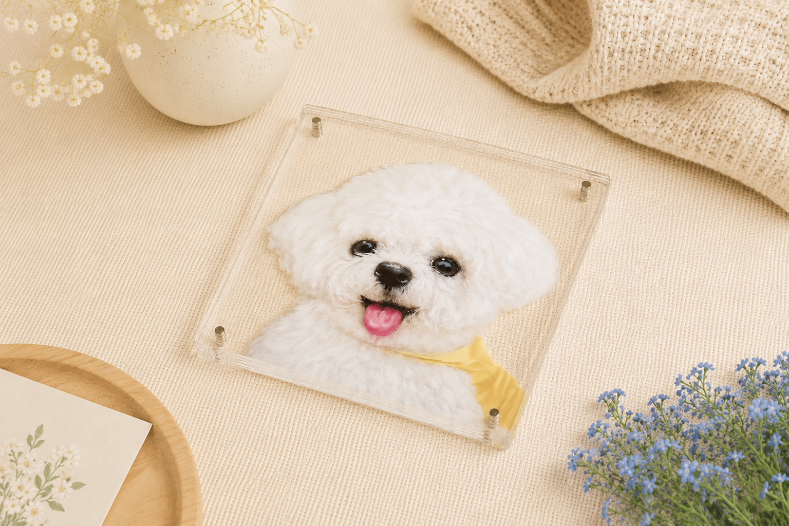 Multi-Layer Acrylic Pet Portraits: How Hand-Painted 3D Art Brings Your Pet to Life