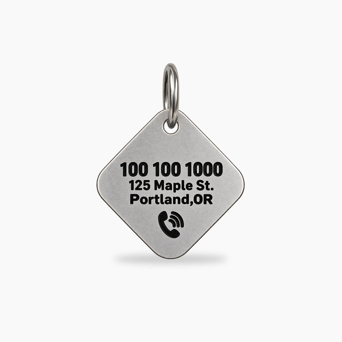 Perfect Fit Personalized Dog ID Tag – Jigsaw Puzzle Design